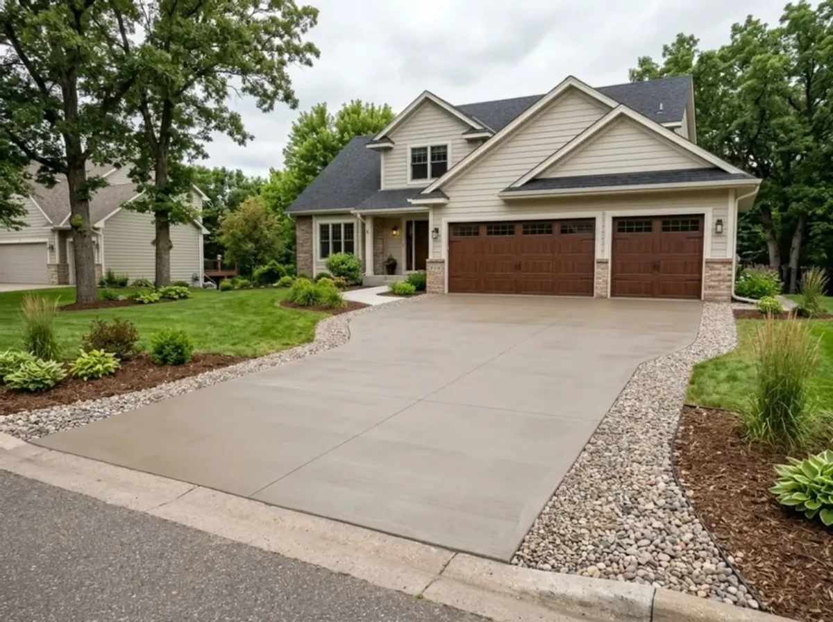 Jensen Concrete Decorative concrete driveway